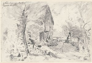 Watermill at Newbury by John Constable